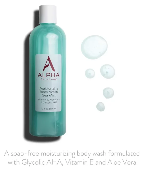 Alpha Skin Care Moisturizing Body Wash Sea Mist